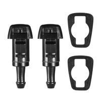 Two windshield washer nozzle kit for dodge charger,dodge grand caravan,dodge avenger,dodge durango,dodge ram 1500 2500 3500,jeep grand cherokee,chrysler town and country,Replace # 5116079AA 5160308AA