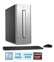 HP Envy 750-520, Core i7-7700, 8GB, 1TB HDD/256GSSD, Radeon RX460 Desktop PC (Certified Refurbished)