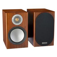 Monitor Audio Silver 50 Bookshelf Speakers Pair - Walnut