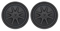(2) Kicker 44CVX124 Comp VX CVX 12" 3000w Car Subwoofers Subs CVX12-2 44CVX12-2