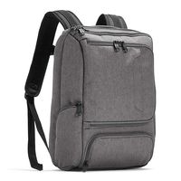 eBags Professional Slim Junior Laptop Backpack for Travel, School & Business - Fits 15.75 Inch Laptop - Anti-Theft - (Heathered Graphite)