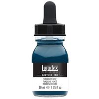 Liquitex, Turquoise Deep Professional Acrylic Ink 1-oz jar