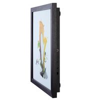 Wireless Flat Panel Bluetooth Speaker，Junan 360° HD Surround Sound & Bass Home&Office Wall/Bookshelf /Tabletop Picture Frame Speakers Distributed Mode Full screen dot matrix source voice Loudspeaker