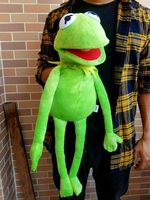 The Muppet Show Large Kermit Frog Puppets Plush Toy Doll Stuffed