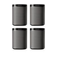 Sonos Play:1 Multi-Room Digital Music System Bundle (4 - Play:1 Speakers) - Black