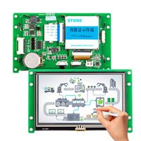 4.3 inch TFT LCD Display Module with Controller + Program + Touch Monitor+ UART Serial Interface
