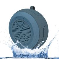 CYBORIS IPX7 Waterproof Outdoor Bluetooth Speaker Swimming Pool Floating Portable Mini Speakers Wireless 5W with Microphone & TWS for Beach, Bathroom, Home, Shower (Grey)
