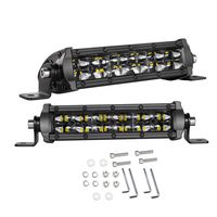 LED Light Bar 6 Inch, Swatow Industries 2PCS 96W Slim Dual Row Spot Flood Combo LED Pods Off Road LED Driving Lights for Truck Offroad SUV UTV ATV Boat
