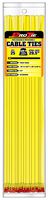Pro Tie QT29EHD25 29-Inch Quik Tie Reusable Quick Release Cable Tie, Yellow Nylon, 25-Pack