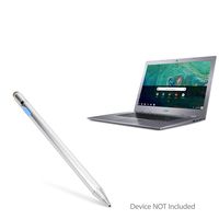 Acer Chromebook 15 (CB315) Stylus Pen, BoxWave [AccuPoint Active Stylus] Electronic Stylus with Ultra Fine Tip for Acer Chromebook 15 (CB315) - Metallic Silver