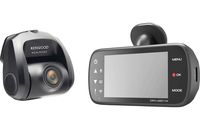 Kenwood DRV-A601WDP 4K Ultra HD Dash cam with 3" Display, Wi-Fi, and Included Rear-View cam