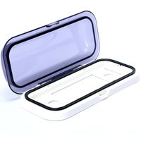 Amarine Made Water Resistant Marine Boat Car Radio Shield Waterproof Cover, Stereo Housing,Stereo Radio Cover Housing, White, Black (White)