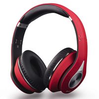 Aptx Bluetooth Headphones, Hifi Stereo Foldable Soft Memory Protein Earmuffs Built-in Mic 20H Playtime Wireless over Ear Headset for PC/Cell Phone/DJ/TV