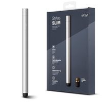 elago Stylus [Slim][Sliver] - [Premium Aluminum ][Replaceable Tip][Extra Tip Included] - for iPad, iPad Pro, iPad Mini and iPhone