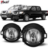 Winjet WJ30-0449-09 OEM Series for Nissan [2005-2014 Xterra] [2010-2017 Frontier] Clear Lens Driving Fog Lights + Switch + Wiring Kit