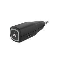 KitSound KSMYJACK2 MyJack2 Aux-in Bluetooth Audio Converter Black