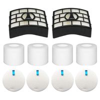 Colorfullife NV650 NV750 Filters for Shark Rotator Powered Lift-Away Vacuum NV650, NV650W, NV651, NV652, NV750, NV750W, NV751, NV752, 4 Foam & Felt + 2 Hepa Filters, Replaces Part XFF650 & XHF650