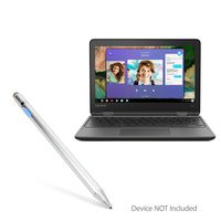 Lenovo 300e Stylus Pen, BoxWave [AccuPoint Active Stylus] Electronic Stylus with Ultra Fine Tip for Lenovo 300e - Metallic Silver