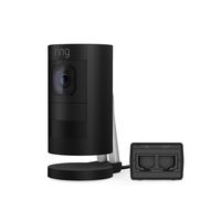 Ring Stick Up Cam Elite, Power over Ethernet HD Security Camera with Two-Way Talk, Night Vision, Black, Works with Alexa