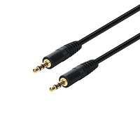 Pasow 3.5mm Stereo Audio Plug to Plug Cable Male to Male cable (15 Feet)