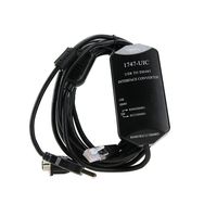 Avanexpress PLC Programming Cable Compatible with 1747-UIC USB to DH485 RS485 RS232 Interface Converter