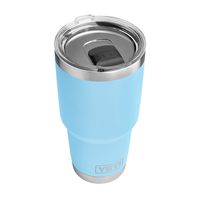 YETI Rambler 30 oz Tumbler, Stainless Steel, Vacuum Insulated with MagSlider Lid, Sky Blue