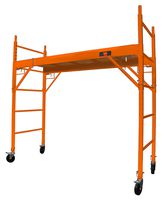 WEN 31110 Baker-Style 6.25 ft. Multi-Purpose 1000-Pound-Capacity Rolling Steel Scaffolding