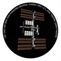 ISS disc for Segatoys Homestar Pro 2, Classic, Original, Earth Theater Home Planetarium