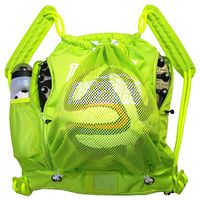 Tigerbro Basketball Backpack with Ball Holder Compartment Detachable Mesh Soccer Bag Sports Gym Drawstring Waterproof Volleyball Backpacks with Waterbottle & Shoes Compartment for Boys Women Men Youth