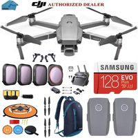 DJI Mavic 2 Pro Drone Quadcopter, with 2 Batteries Backpack and ND, Cpl Lens Filters, 128GB SD Card with Hasselblad Video Camera Gimbal Bundle Kit with Must Have Accessories