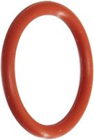 211 Silicone O-Ring, 70A Durometer, Red, 13/16" ID, 1-1/16" OD, 1/8" Width (Pack of 5)