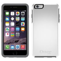 OtterBox SYMMETRY SERIES Case for iPhone 6 Plus/6s Plus ONLY (5.5" Version) - Retail Packaging - GLACIER (WHITE/GUNMETAL GREY)