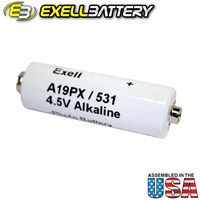 Exell Battery A19PX Compatible with Polaroid 101 355 Land Camera Automatic 250
