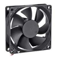 uxcell SNOWFAN Authorized 80mm x 80mm x 20mm 12V Brushless DC Cooling Fan 0319