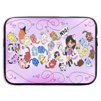 Cheny Aphmau Gaming Fashion Computer Liner Sleeve Case Portable Laptop Protective Bag Cover Handbag for MacBook Pro/MacBook Air/Asus/Dell