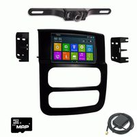 DVD GPS Navigation Bluetooth Radio Dash Kit Dodge Ram Trucks 2002-2005 Includes Backup Camera