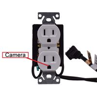 Minigadgets BB4KWIFIRECEPTACLE Hidden Camera Receptacle