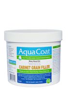 Aqua Coat, Best White Cabinet Wood Grain Filler, White Gel, Water Based, Low Odor, Fast Drying, Non Toxic, Environmentally Safe (Quart)