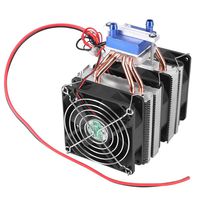 Thermoelectric Cooler Semiconductor Refrigeration Radiator Cooler Fan Water Chiller Cooling Device for Fish Tank(10A(120W))