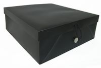 Storage Solutions Photo Organizer, Black