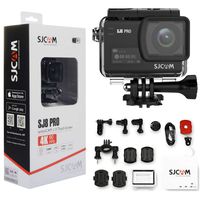 SJCAM SJ8 Pro 4K Action Camera with Touchscreen 60fps Ultra Full HD EIS Stabilized Raw Image 1200mAh High Capacity Battery 170°Wide-Angle Lens 5G WiFi Digital Underwater Outdoor Activity Sports Cam