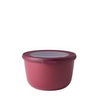 Rosti Mepal RST62060BRY Cirqula Multi Food Storage and Serving Bowl with Lid, Tall Bowl-17oz, Berry