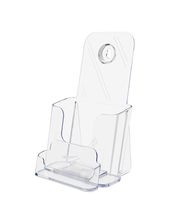 DEF78601 - DocuHolder for Countertop/Wall-Mount w/Card Holder