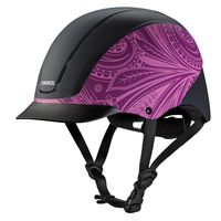 Troxel Spirit Performance Helmet, Purple Boho, Large