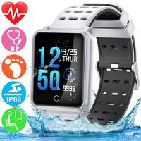 GBD Fitness Tracker HR,Smart Watch IP67 Waterproof Activity Tracker with Heart Rate Monitor,Sleep Monitor,Pedometer,Blood Pressure Smartwatch Men Dad Women Teens Him Valentines Day Birthday Gifts