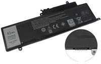 Gomarty 11.1V 43WH New GK5KY Laptop Battery for Dell Inspirion 11 3000 series 3147 3148 3152 Inspiron 13 7000 Series 7347 7348 7352 7353 7359, Fits: 92NCT 092NCT 4K8YH P20T K8YH 0WF28