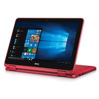 Dell Inspiron 11.6" HD Touchscreen Display 2-in-1 Laptop | AMD A9 -9420e Dual-core 2.6GHz | 8GB DDR4 RAM | 256GB SSD | AMD Radeon R5 | Card Reader Slot | USB 3.0 | WiFi | HDMI | Windows 10 | Red