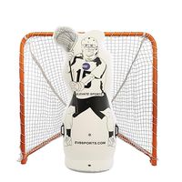 11th Man Inflatable Lacrosse Goalie Dummy Shot Blocker - Shooting Target - Electric Pump Included
