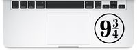 Platform 9 3/4 Hogwarts Harry Potter Decal Macbook Laptop Sticker