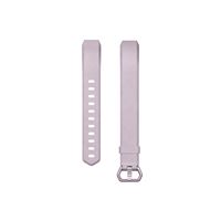 Fitbit Alta HR and Alta Leather Accessory Band, Lavender, Large